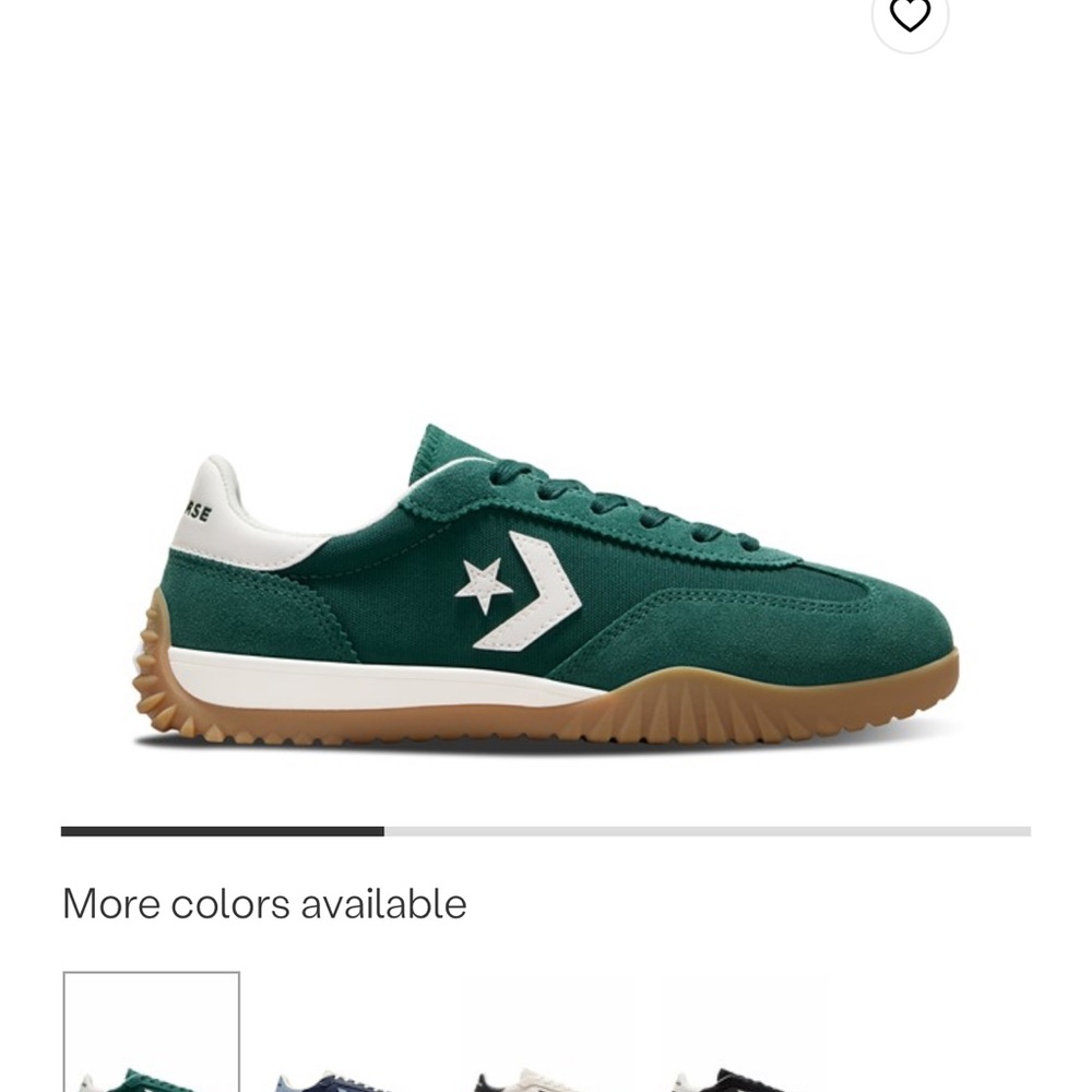 Converse Kids Forest Green Sneakers